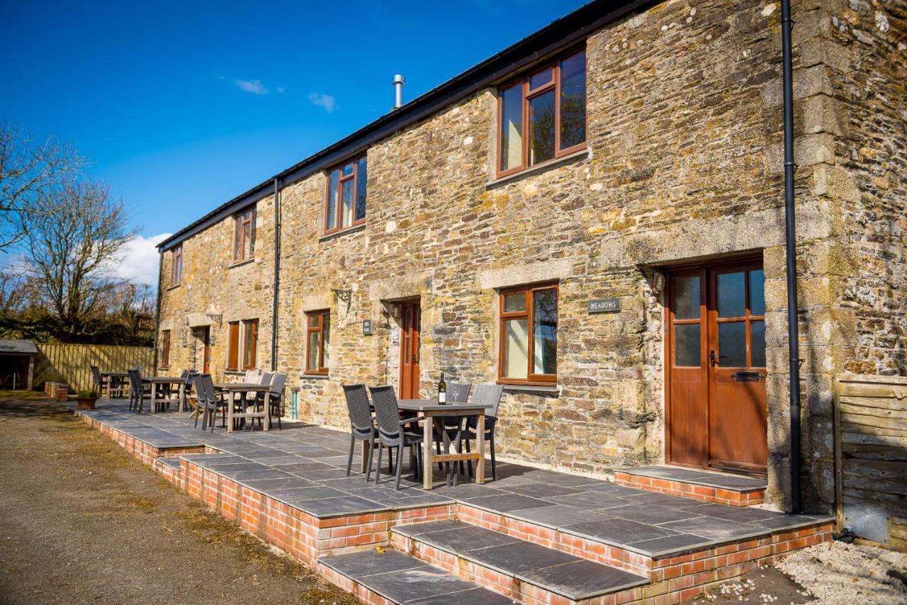 Villa Cargurra Farm Boscastle Exterior foto